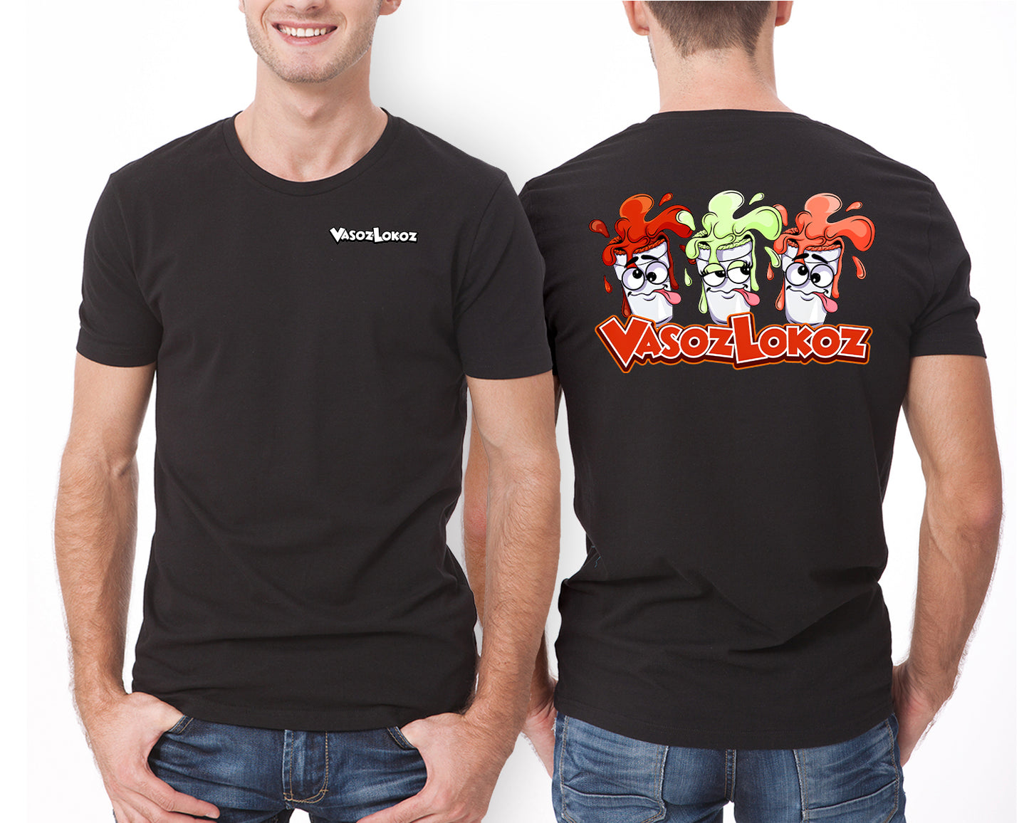 Vasoz Lokoz Black T-Shirt