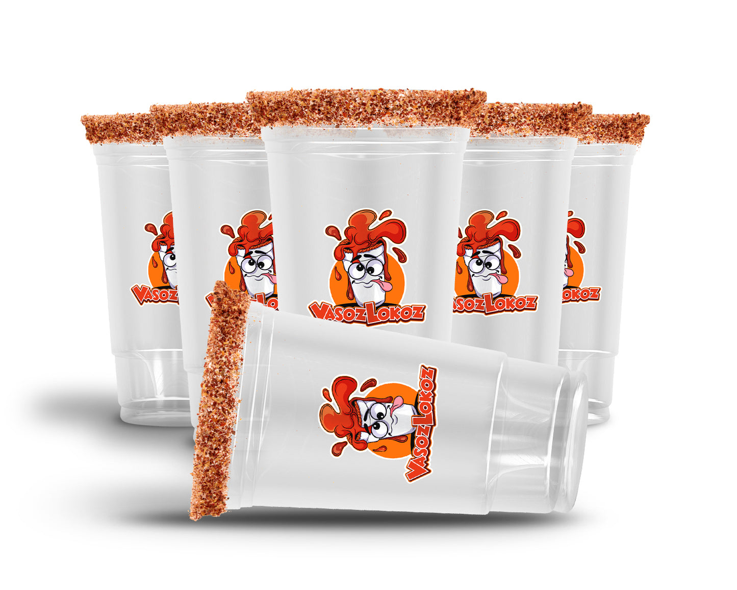 Chili limón pre-rimmed party cup for micheladas party pack