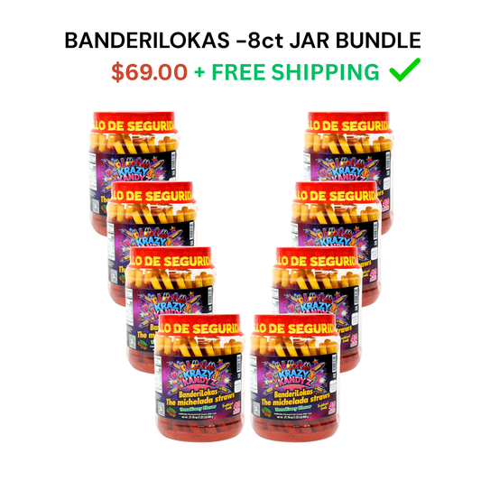 BanderiLokas 8ct Jar Bundle (FREE SHIPPING)