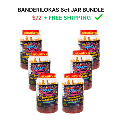 BanderiLokas 6ct Jar Bundle (FREE SHIPPING)