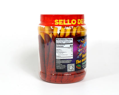 BanderiLokas – Spicy Tamarindo Candy Straws | 40ct & 50ct Jars